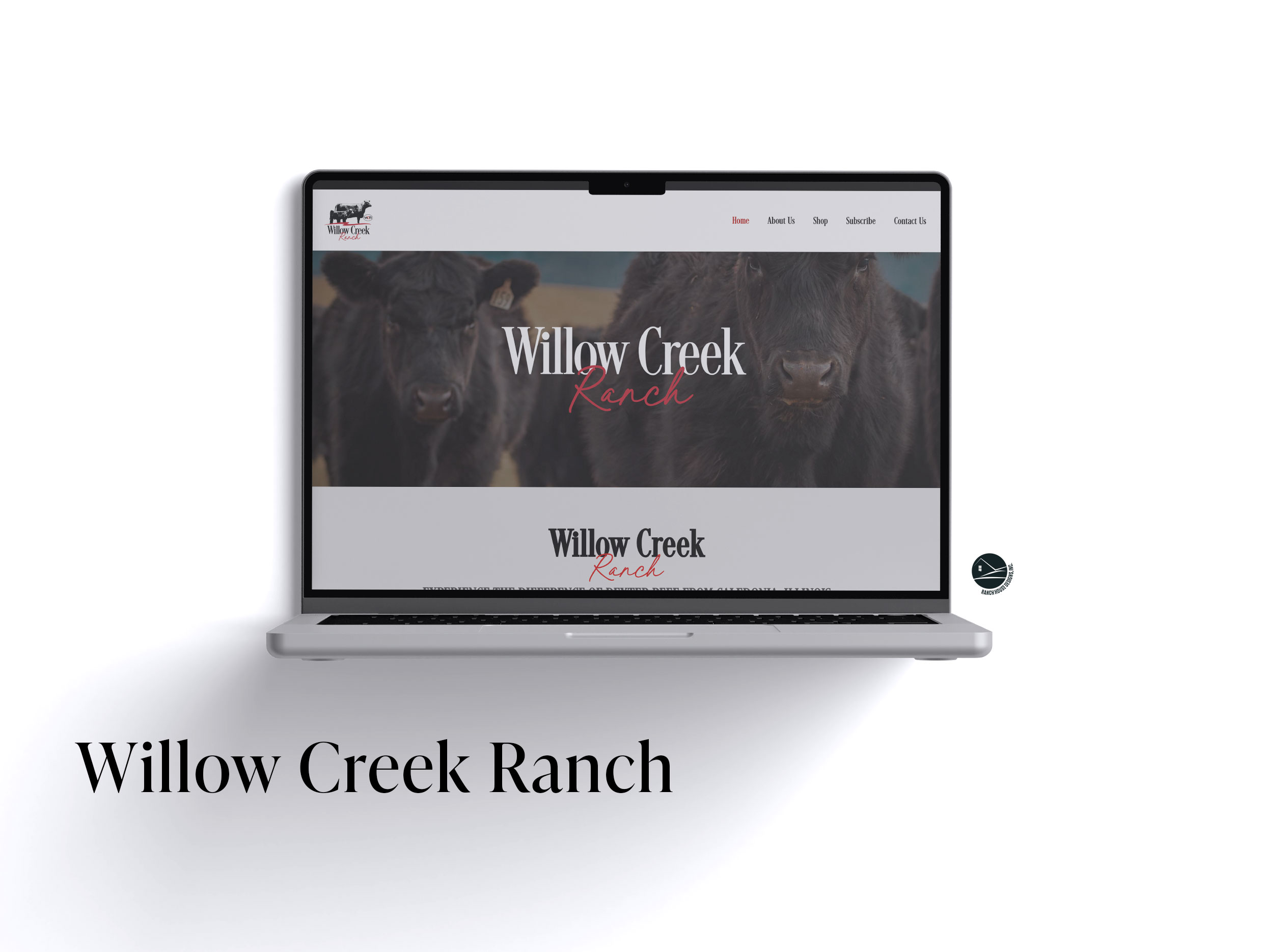 Willow Creek Ranch Web Design - Ranch House Designs, Inc.