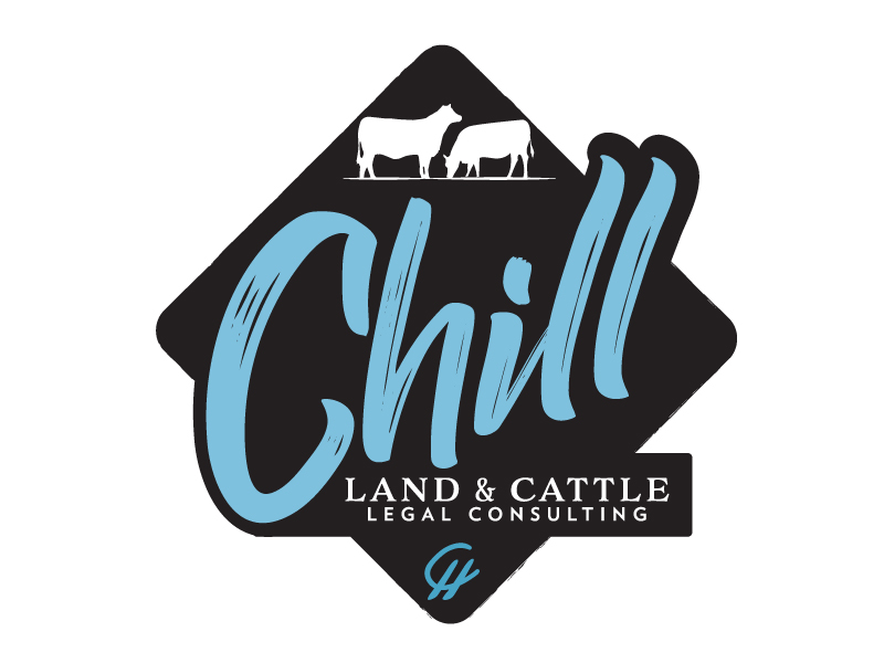 CHill Cattle Lawyer Logo Design - Ranch House Designs, Inc.