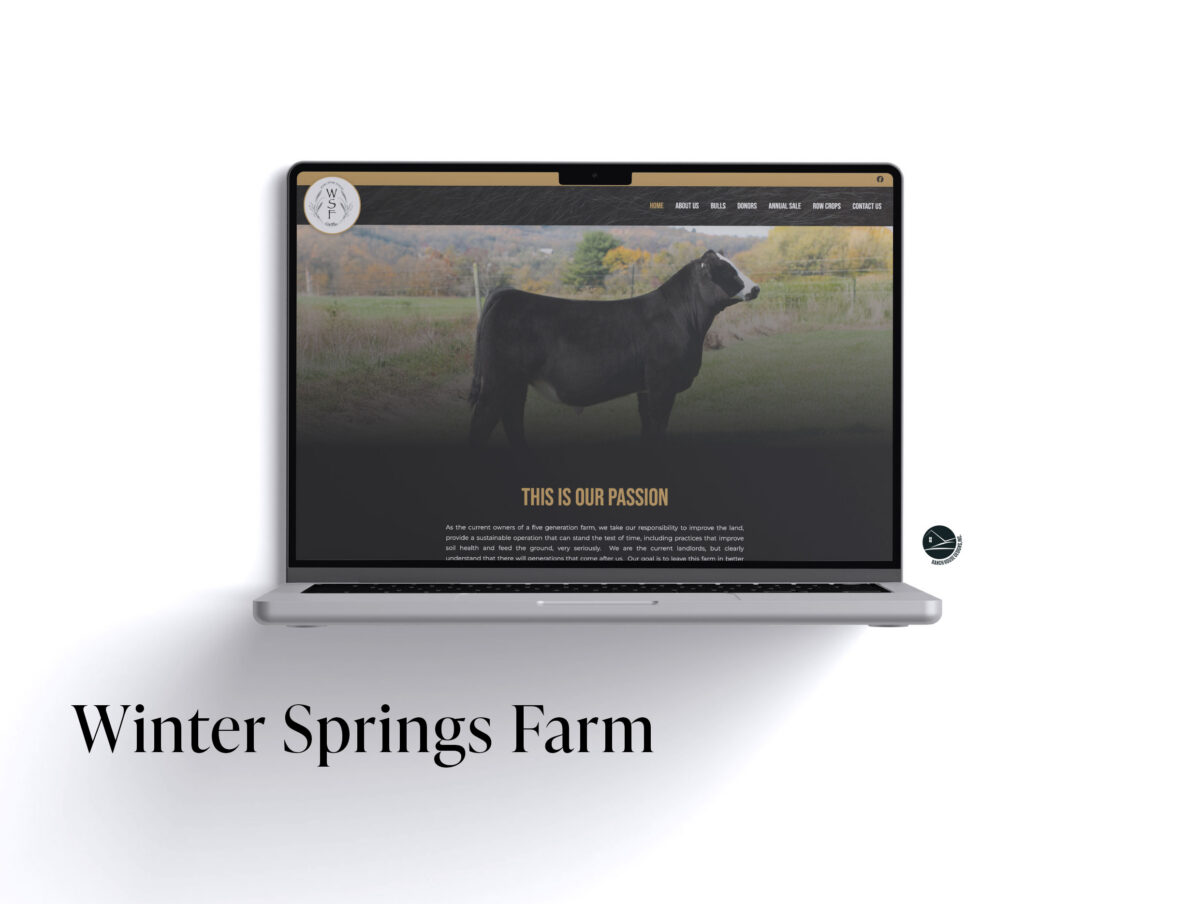 Winter Springs Farm Web Design - Ranch House Designs, Inc.