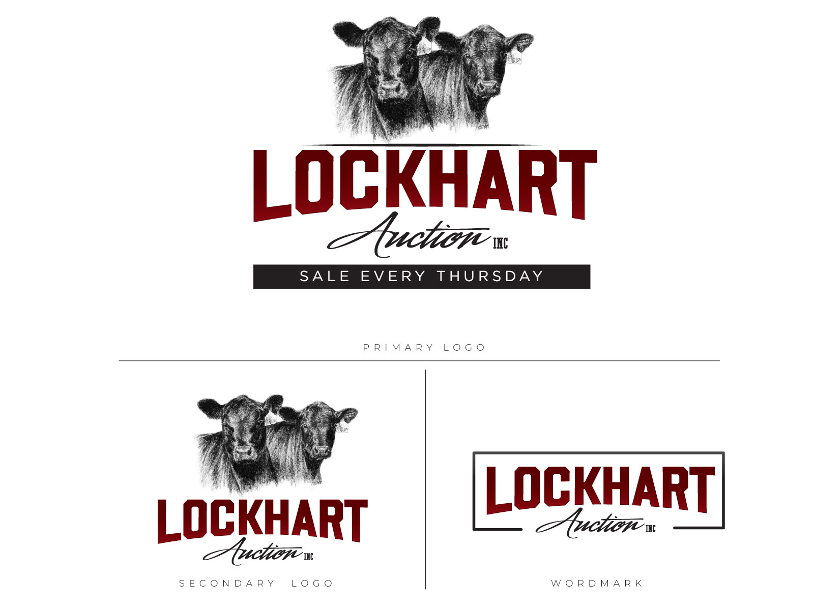 Featured image for “Lockhart Auction Logo Design”