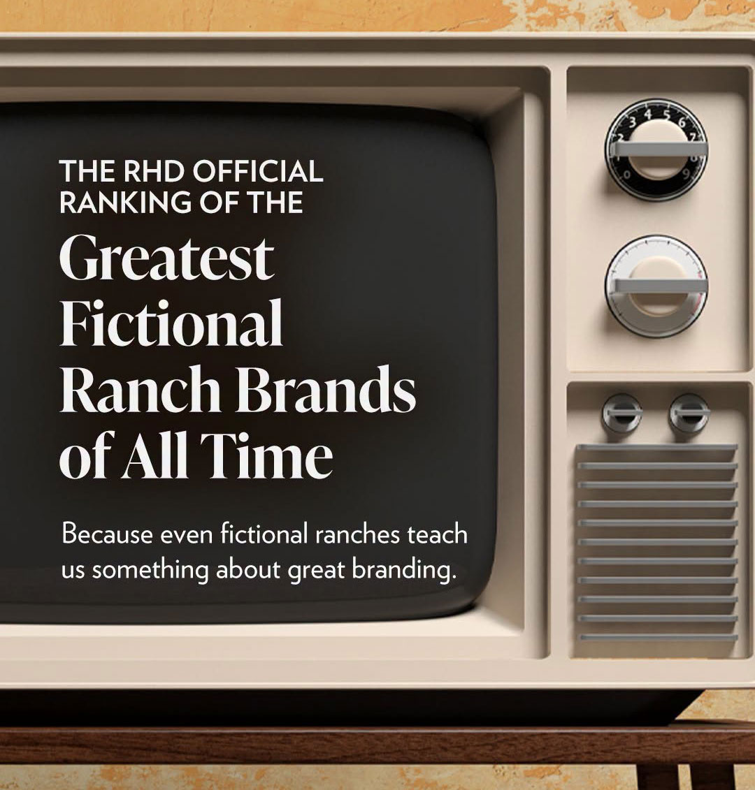 Featured image for “The RHD Official Ranking of the Greatest Fictional Ranch Brands of All Time”