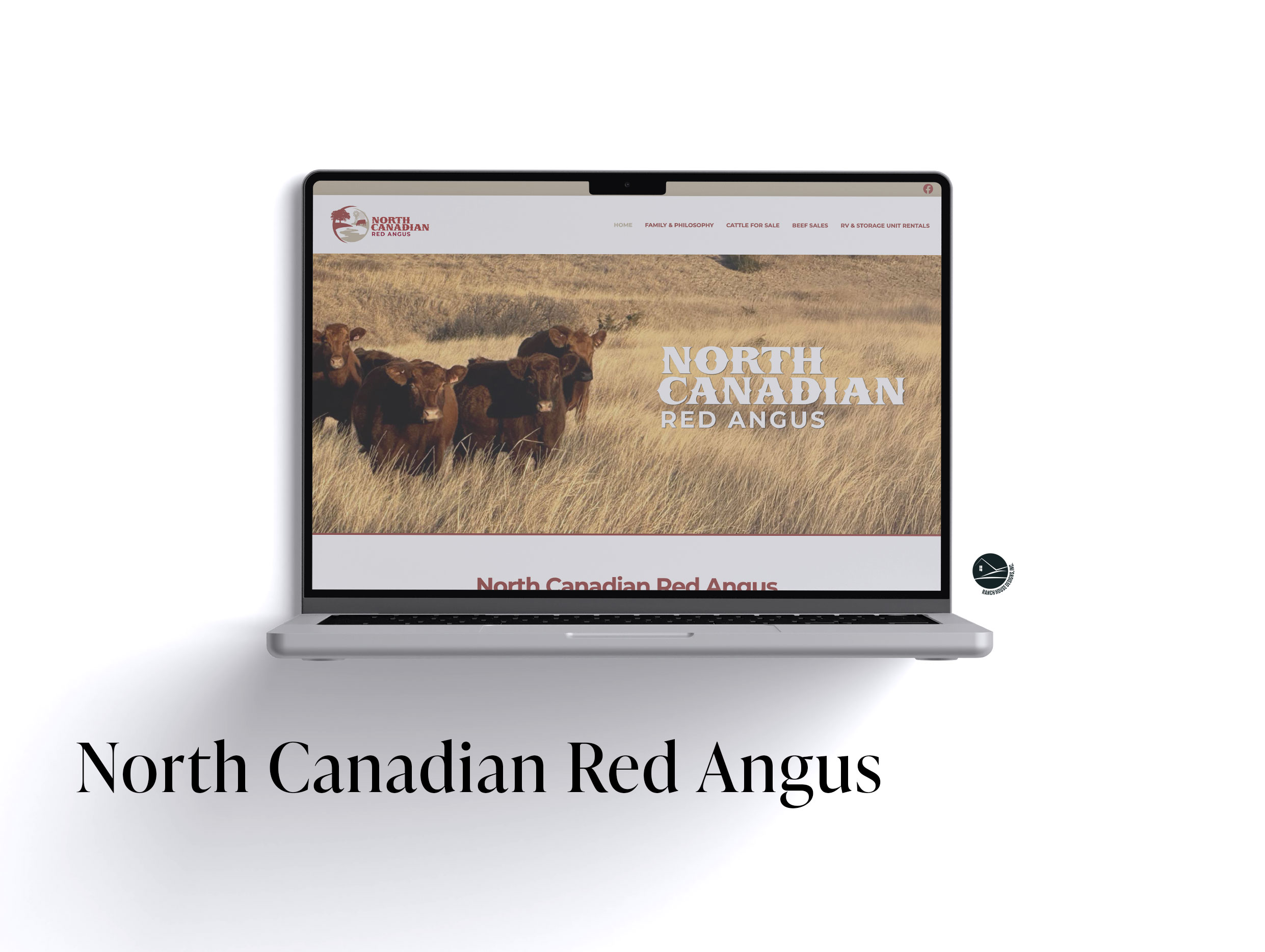 North Canadian Red Angus Web Design - Ranch House Designs, Inc.