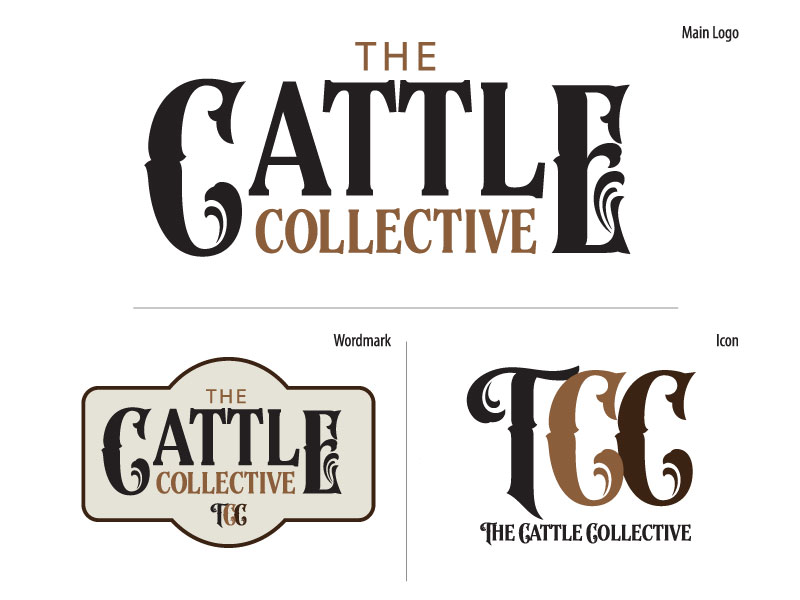 Featured image for “The Cattle Collective Logo Design”