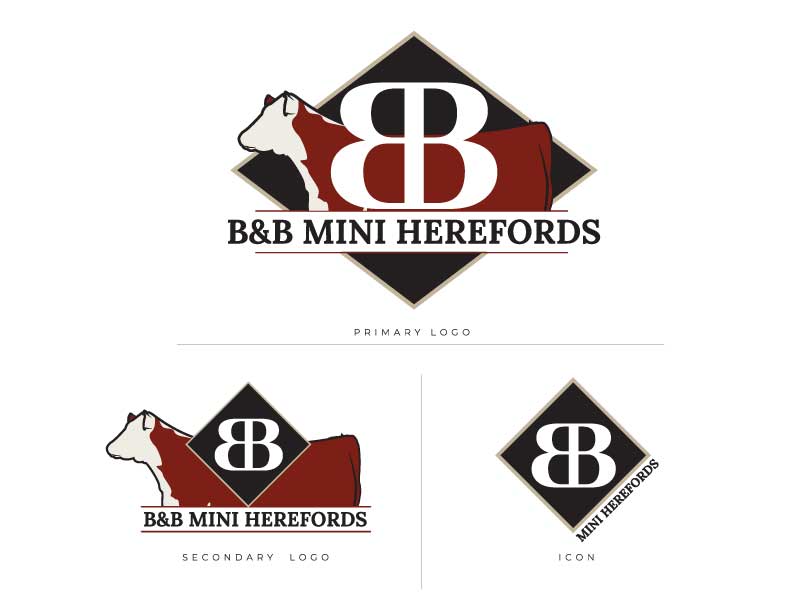Featured image for “B&B Mini Ranch Logo Design”